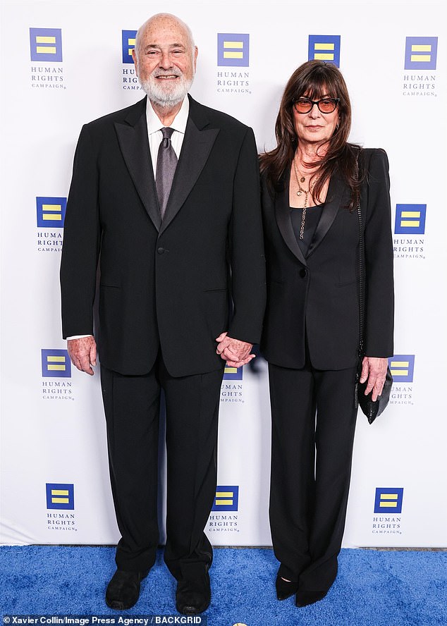 It marks the first awards show since Reiner and his longtime wife Michele Reiner were murdered inside their $13.5 million Brentwood mansion on December 14, 2025; the couple seen in March 2025