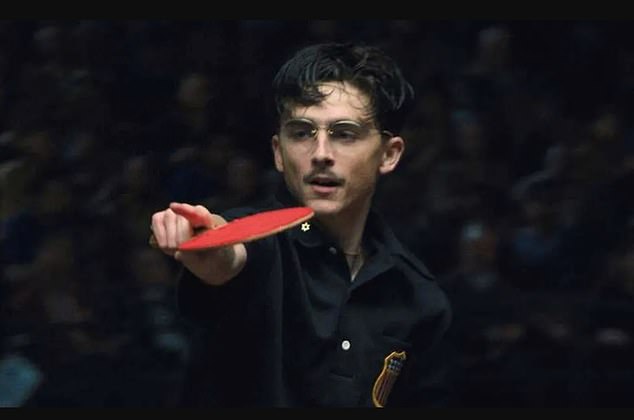 Timothee Chalamet was nominated for his role in Marty Supreme