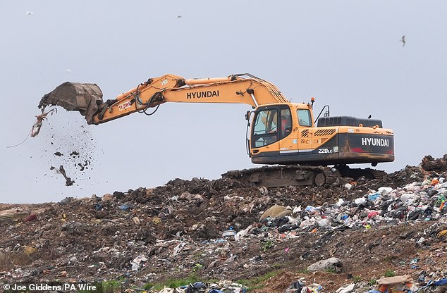 The search at the Enovert landfill site in Stanway involved 1,650 officer shifts in ten locations