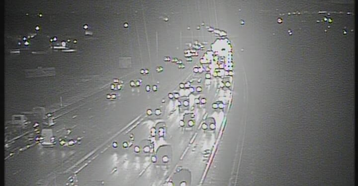 Traffic chaos on M6 as 3 lanes CLOSED after crash sparking huge tailbacks