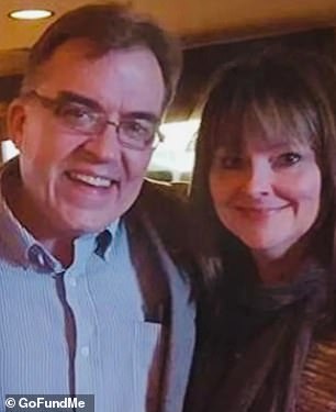 State Senator John Hoffman and his wife Yvette Hoffman who were also shot but survived