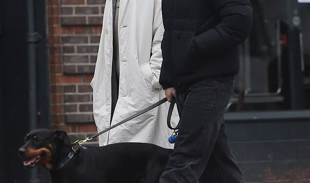 Bond favourite Callum Turner stepped out on a dog walk with his fiancée Dua Lipa this weekend after it was claimed that the 007 job is his and she's tipped to write the theme tune