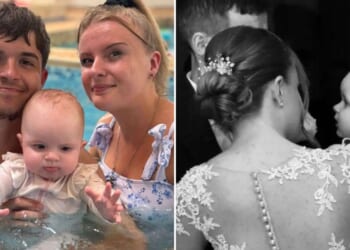 My little girl went to bed on Christmas Eve and woke up without her daddy… he died at just 23