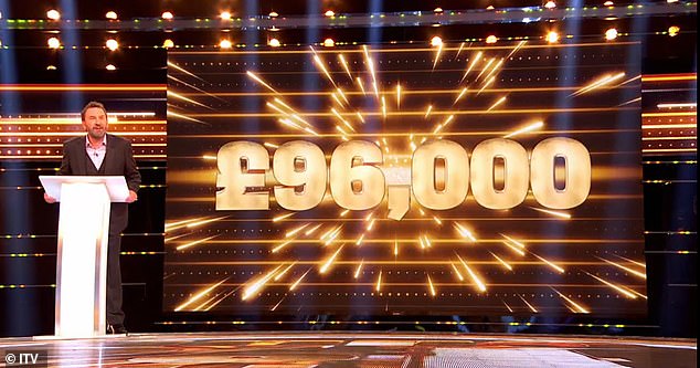 A whopping prize of £96,000 was up for grabs for the contestant who managed to find the answer