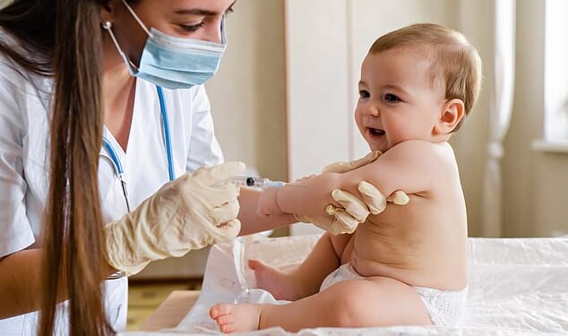 The US is preparing to drop vaccines from the childhood immunization schedule (stock image)
