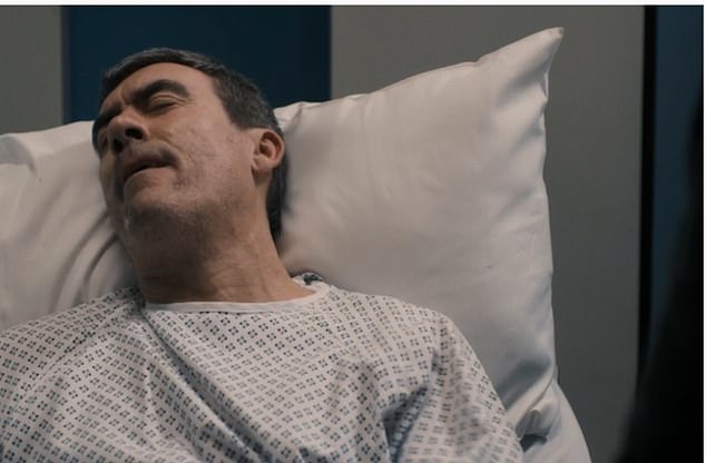 However, in a devastating twist, a doctor soon arrived to reveal that while treating his gunshot wound they had discovered Cain had a sizeable mass, which could be cancerous