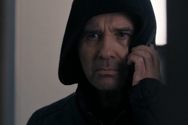 Yet the biggest twist of the night saw the hooded driver of the van carrying kidnapped mystery newcomer Jodie revealed to be Graham Foster (Andrew Scarborough)