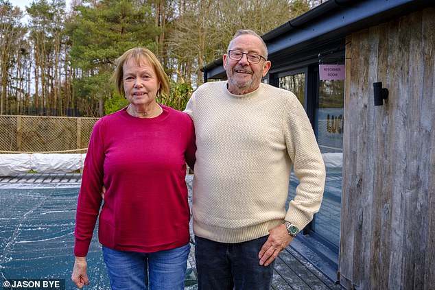 Megan¿s grandparents, Bernie, 71, and Georgina, 69 - who have 11 grandchildren - also defended her studio