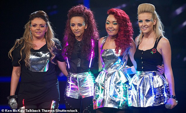 Since winning the X Factor with her former band Little Mix back in 2011, the singer, 34, has had more than her fair share of struggles and heartbreak (L-R Jesy, Jade Thirlwall, Leigh-Anne Pinnock and Perrie Edwards)