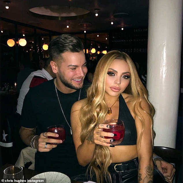 As for her love life, Jesy has been in several notable relationships over the years (pictured with ex Chris Hughes in 2019)