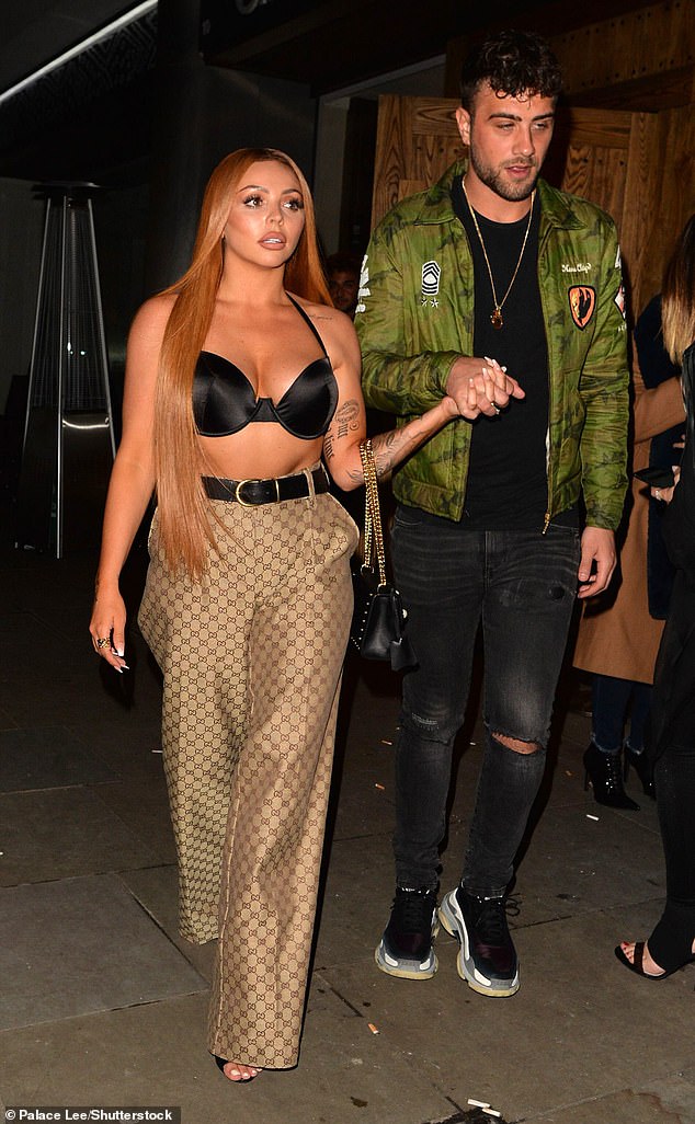 Jesy dated musician Harry James for around 16 months. They broke up in November 2018