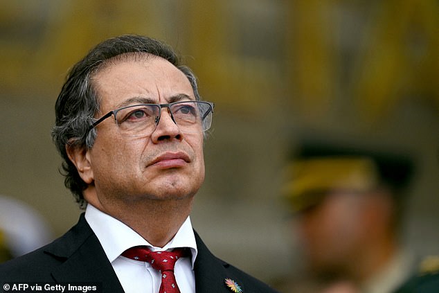 Colombian President Gustavo Petro