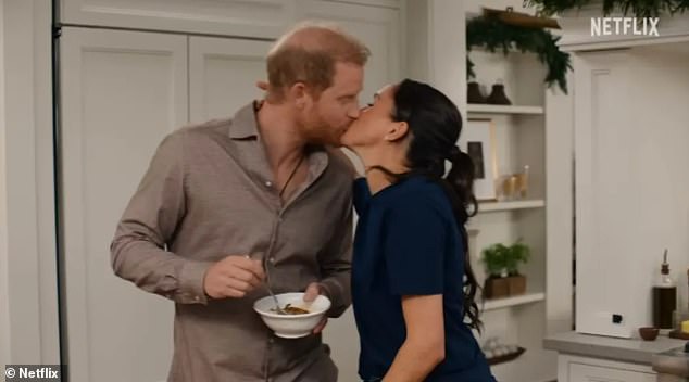 Prince Harry appeared in Meghan's Netflix festive special, With Love, Meghan: Holiday Celebration