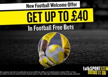 Get up to £40 football free bets with talkSPORT BET