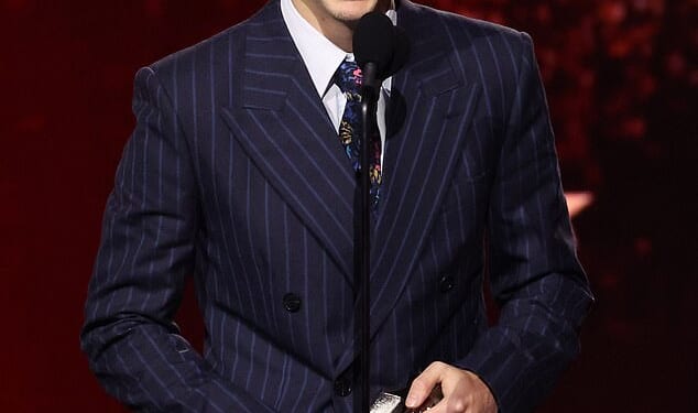 Timothée Chalamet closed out his best actor acceptance speech at the Critics Choice Awards by thanking his 'partner of three years' and telling her: 'I love you'