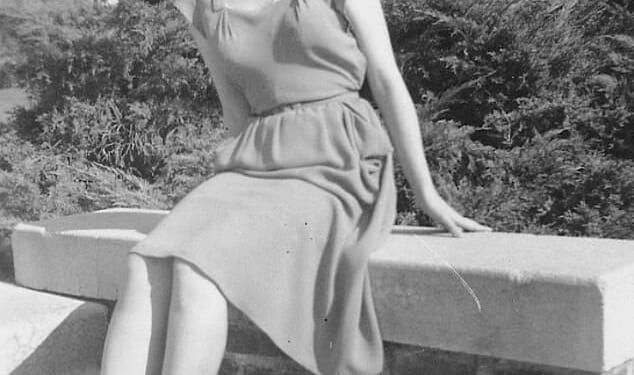 Elizabeth Short, 22, is pictured outside John Marshall High School in Los Angeles. She had moved from Massachusetts to Hollywood in search of stardom