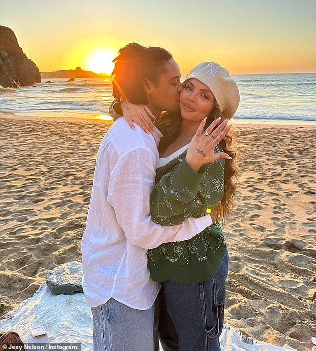 Jesy announced she was expecting twins with her boyfriend Zion back in January 2025 after rumours they had split. They got engaged later that year