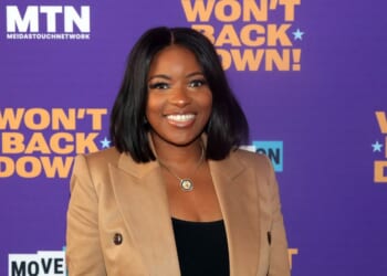 Rep. Jasmine Crockett poses for a photo during the Won't Back Down event at the Van Buren on Aug. 3, 2025, in Phoenix, Arizona.