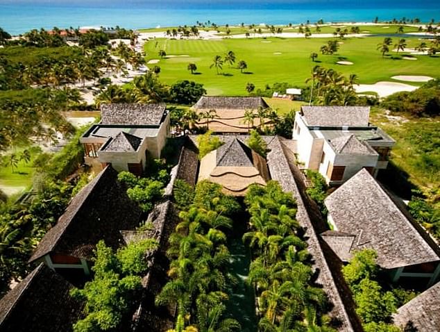 The property in the Dominican Republic has nine bedrooms, each with its own bathroom and private terrace