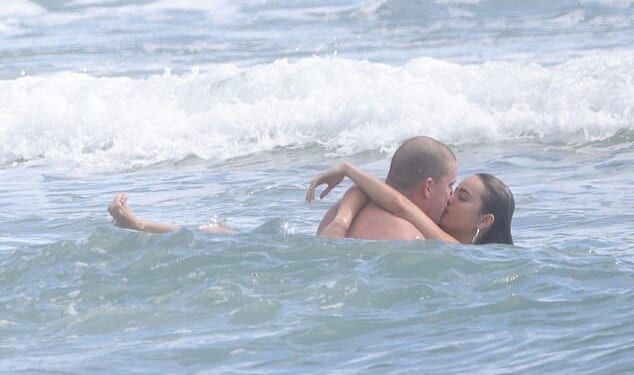 Channing Tatum could not keep his lips off his much younger girlfriend Inka Williams as they put on yet another raunchy display during a beach day on their Costa Rica getaway