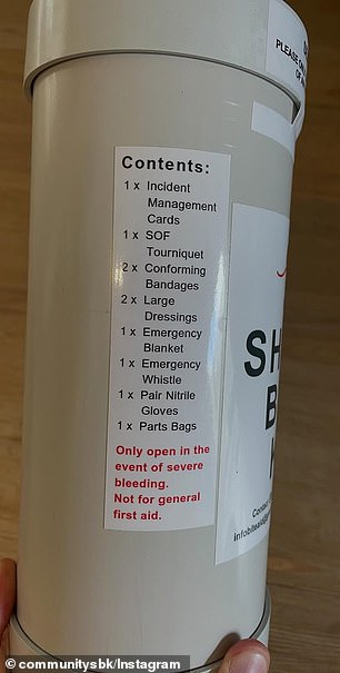 The high school teacher designed the kits with minimal parts