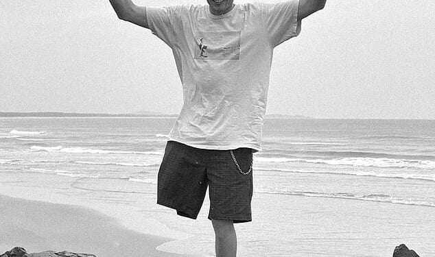 Recalling the attack, Kai McKenzie (pictured) said he repeatedly trying to kick the shark away before finally catching a wave to shore where a former police officer raced to help him