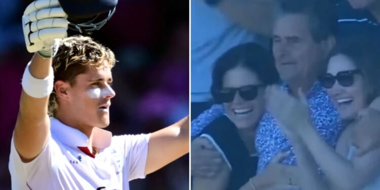 Bethell's parents in tears as son hits sublime maiden century but England face defeat after Stokes injury in Sydney