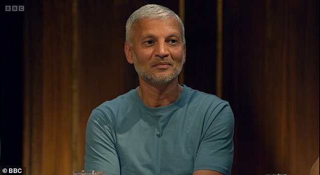 Maz (pictured) has been put on the Secret Traitor's 'murder shortlist' twice - and banished player Judy shared a theory of his son also competing in the series