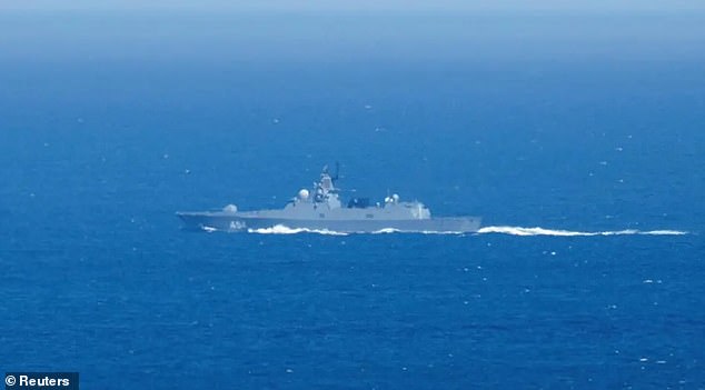 Russia dispatched navy assets to protect the sanctioned oil tanker as it crossed the Atlantic, amid mounting threats from the US to seize the vessel