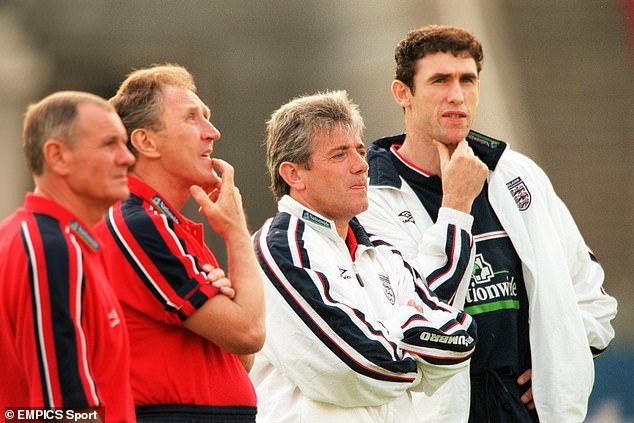 Keegan went on to manage England for 18 games between February 1999 and October 2000