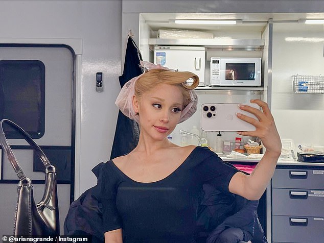 She captioned the post to her million followers: 'bubble things five and a half years with G'