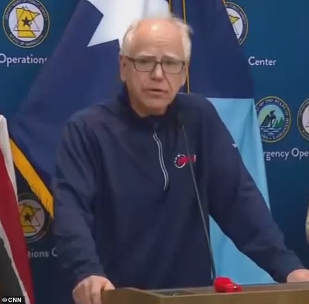 MN Gov Tim Walz presser on ICE shooting in Minneapolis