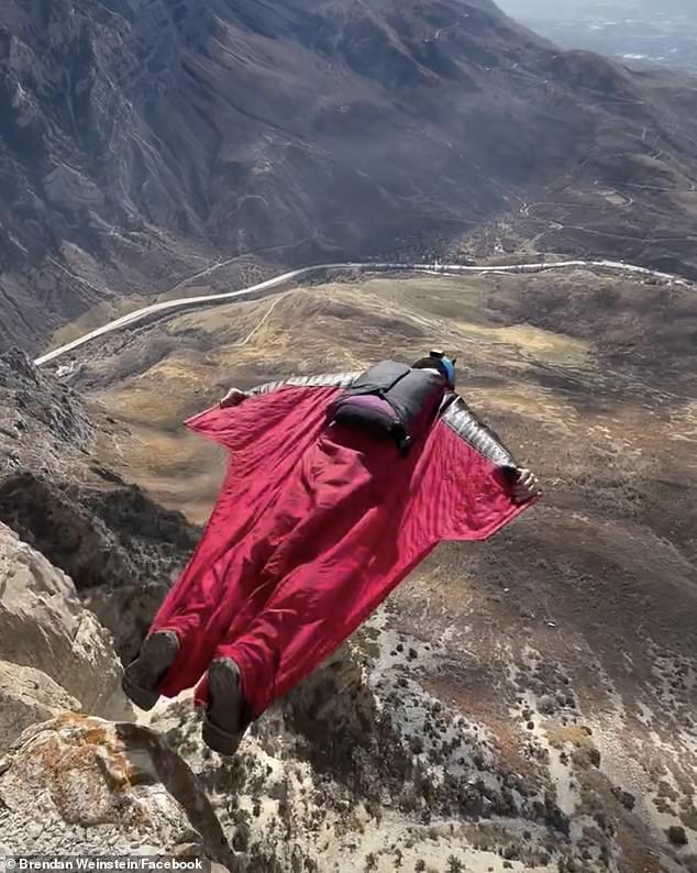 Weinstein, from Utah, USA, was a highly experienced diver and a world expert in the sport, having completed over 1600 wing suit flights, 800 BASE jumps and 1000 parachute jumps
