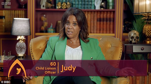 Judy became the first person banished from this year's series of The Traitors - after the other players mistakenly believed she was a Traitor