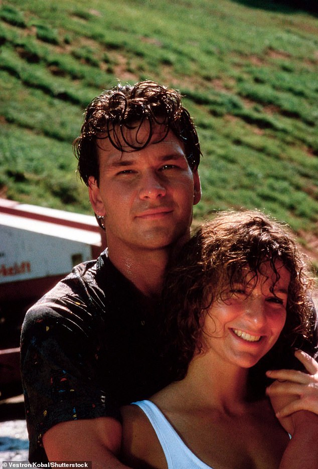 The death comes 16 years after Sean's older brother Patrick died at age 57 following a battle with pancreatic cancer; Patrick pictured with Dirty Dancing co-star Jennifer Grey