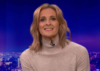 BBC presenter Gabby Logan forced to leave MOTD midway through show as Mark Chapman takes over