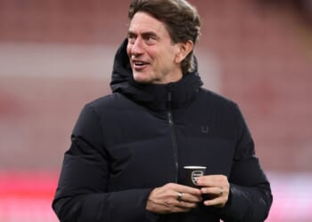 Thomas Frank blasts 'I would never do something that stupid' after being pictured with Arsenal cup at Tottenham clash