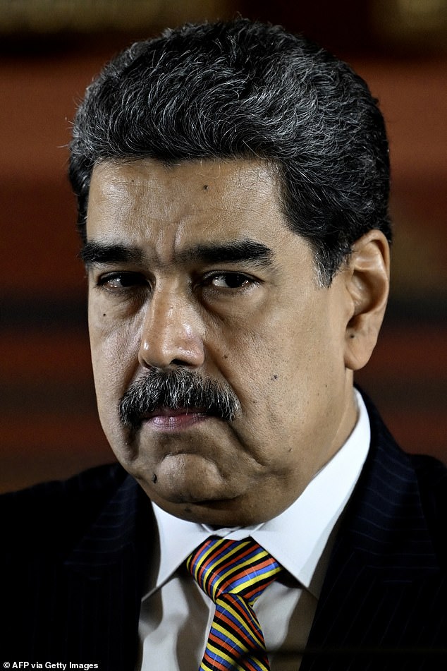 Former President of Venezuela, Nicolas Maduro (pictured) has been captured by US forces and flown to New York where he faces drugs charges