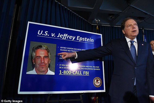 Epstein was arrested in 2019 on federal charges of sex trafficking minors and conspiracy to commit sex trafficking