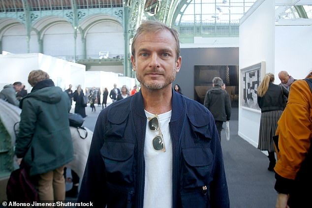 Christopher Anderson (Pictured) revealed a collection of never-before-seen images of Epstein on Tuesday after finding an old hard drive