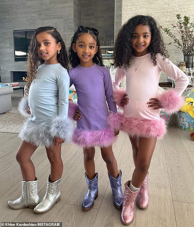 To think the Kardashian-Jenner clan couldn't get more famous, Khloé, Kourtney, Kim and Kylie's children are becoming a nepo baby powerhouse (Dream, Chicago and True pictured)