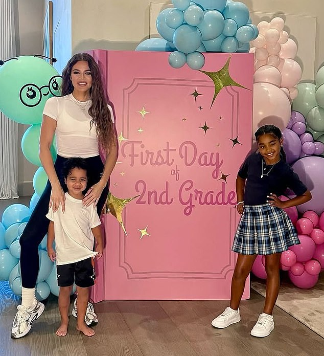 Khloé, who shares daughter True, seven, and son Tatum, three, with ex-boyfriend Tristan Thompson, has previously lined up modelling gigs for her eldest