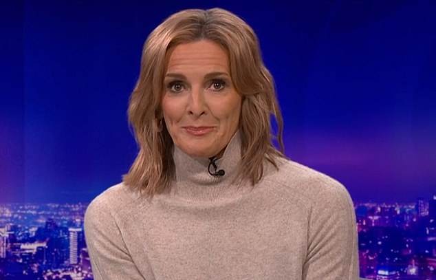 Logan started the coverage of Match of the Day on Wednesday before leaving mid-show