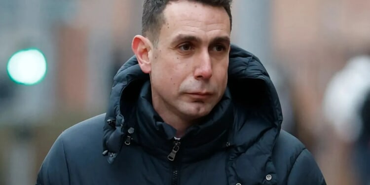 Sacked Premier League ref David Coote arrives at court for sentencing after he made indecent video of 15-year-old boy
