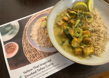 get 40% off the organic meal kit making my healthy January simple