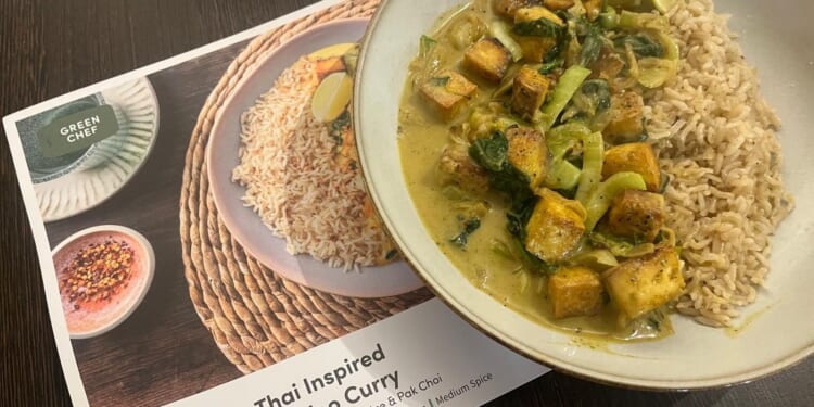 get 40% off the organic meal kit making my healthy January simple