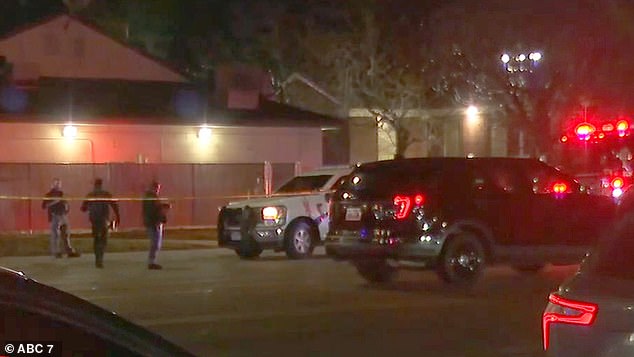 Law enforcement were seen on site until late into the night as they worked the investigation