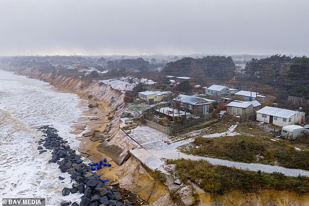 Great Yarmouth Borough Council has written to 14 residents on The Marrams and Fakes Road to say they must leave as their homes are at imminent risk of collapse and have been scheduled for demolition