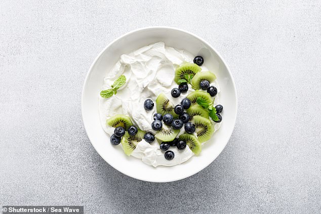 Be sure to opt for Greek yogurt rather than Greek-style as it can be lower in protein