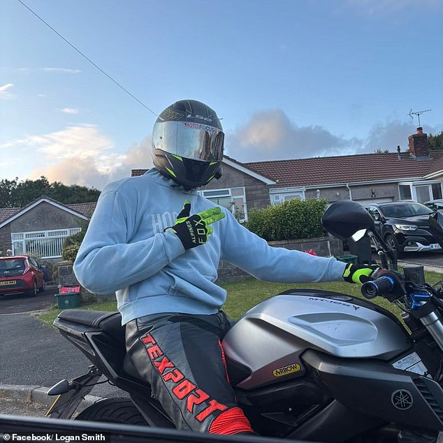 Logan had a passion for motorcycles and studied plumbing at Weston College